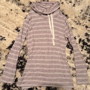 Olive & Oak Lavender Striped Tunic